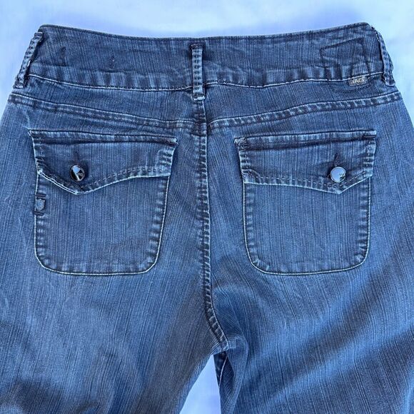 JAG Jeans Womens Size 8 Blue Wide Leg Stretch Denim Trouser Jeans Palazzo - Picture 3 of 10